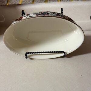Lenox Winter Greetings 10" Oval Vegetable Bowl